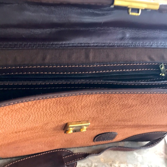 Leather briefcase - Picture 4 of 7